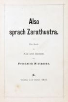 Friedrich Nietzsche. Also sprach Zarathustra.
