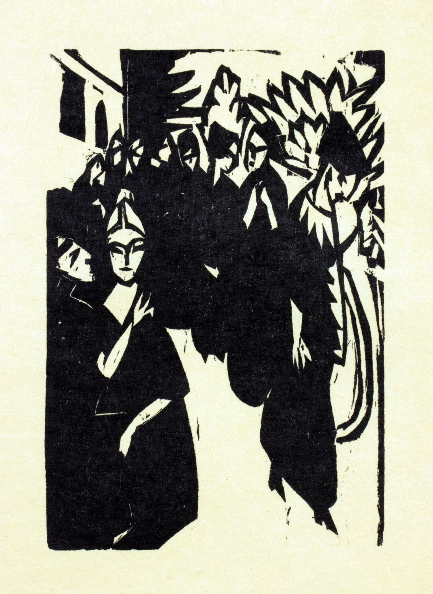 Ernst Ludwig Kirchner - Alfred Döblin. Das Stiftsfräulein und der Tod. - Image 4 of 4