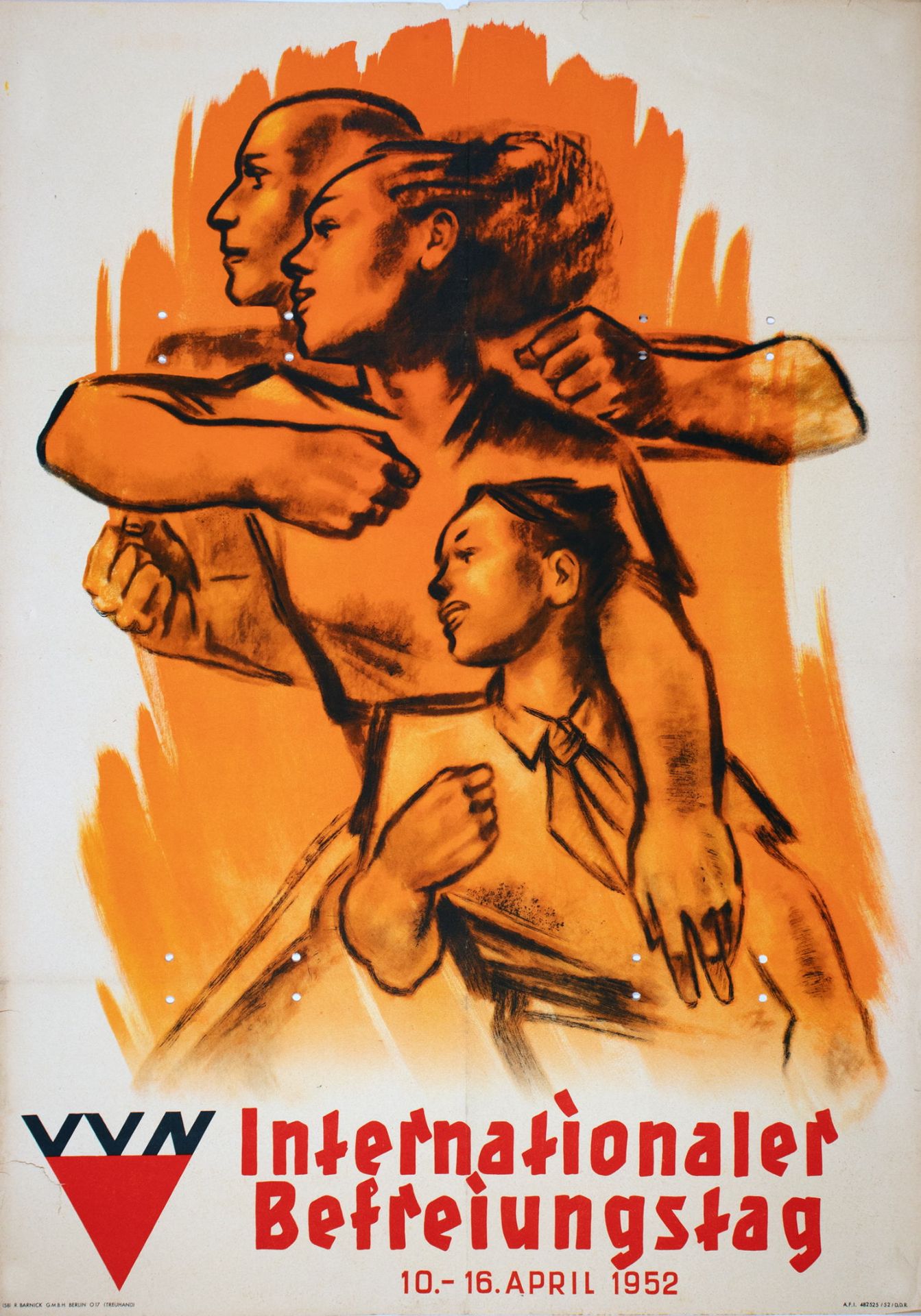 Plakate - DDR-Propagandaplakate. - UdSSR-Plakate. - Image 3 of 16