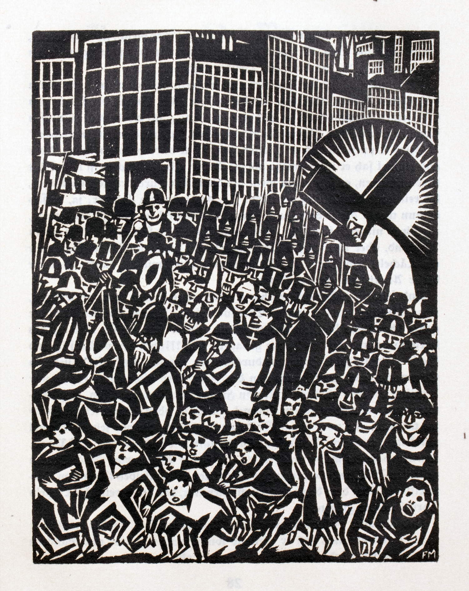 Frans Masereel - August Vermeylen. Der Ewige Jude. - Bild 3 aus 6