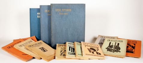 Der Sturm. 1910-30. Complete set, 330 graphics