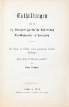 Friedrich Nietzsche - Julius Klingbeil. Enthüllungen über die Dr. Bernhard Förster’sche Ansiedlung N