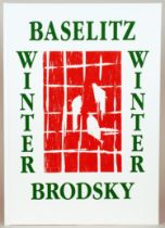 Georg Baselitz - Joseph Brodsky. Winter.