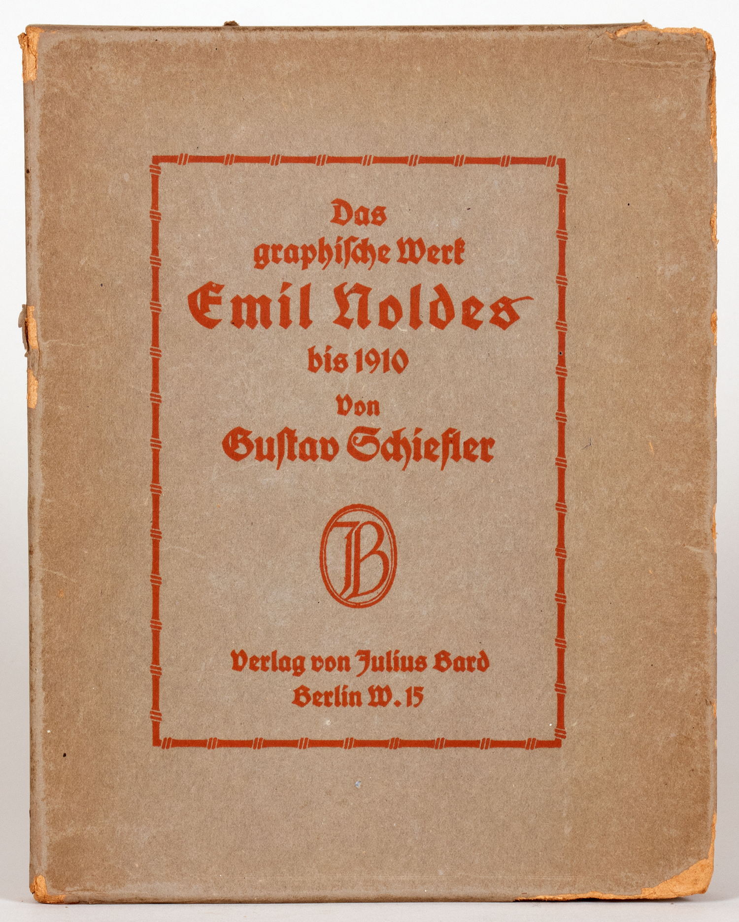 Emil Nolde - Gustav Schiefler. Das graphische Werk Emil Noldes bis 1910. - Bild 8 aus 8