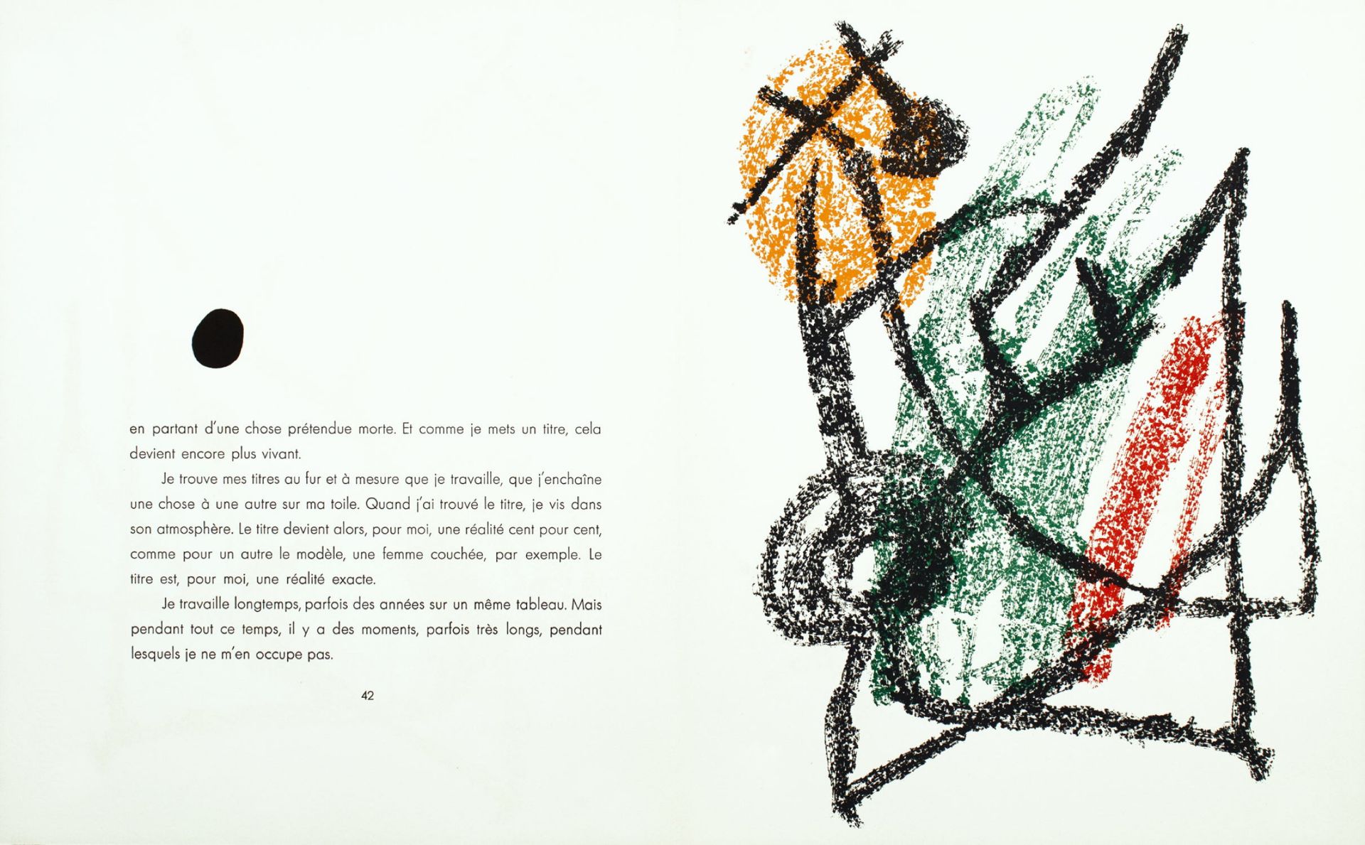 Joan Miró - Miró. Je travaille comme un jardinier. - Bild 3 aus 3
