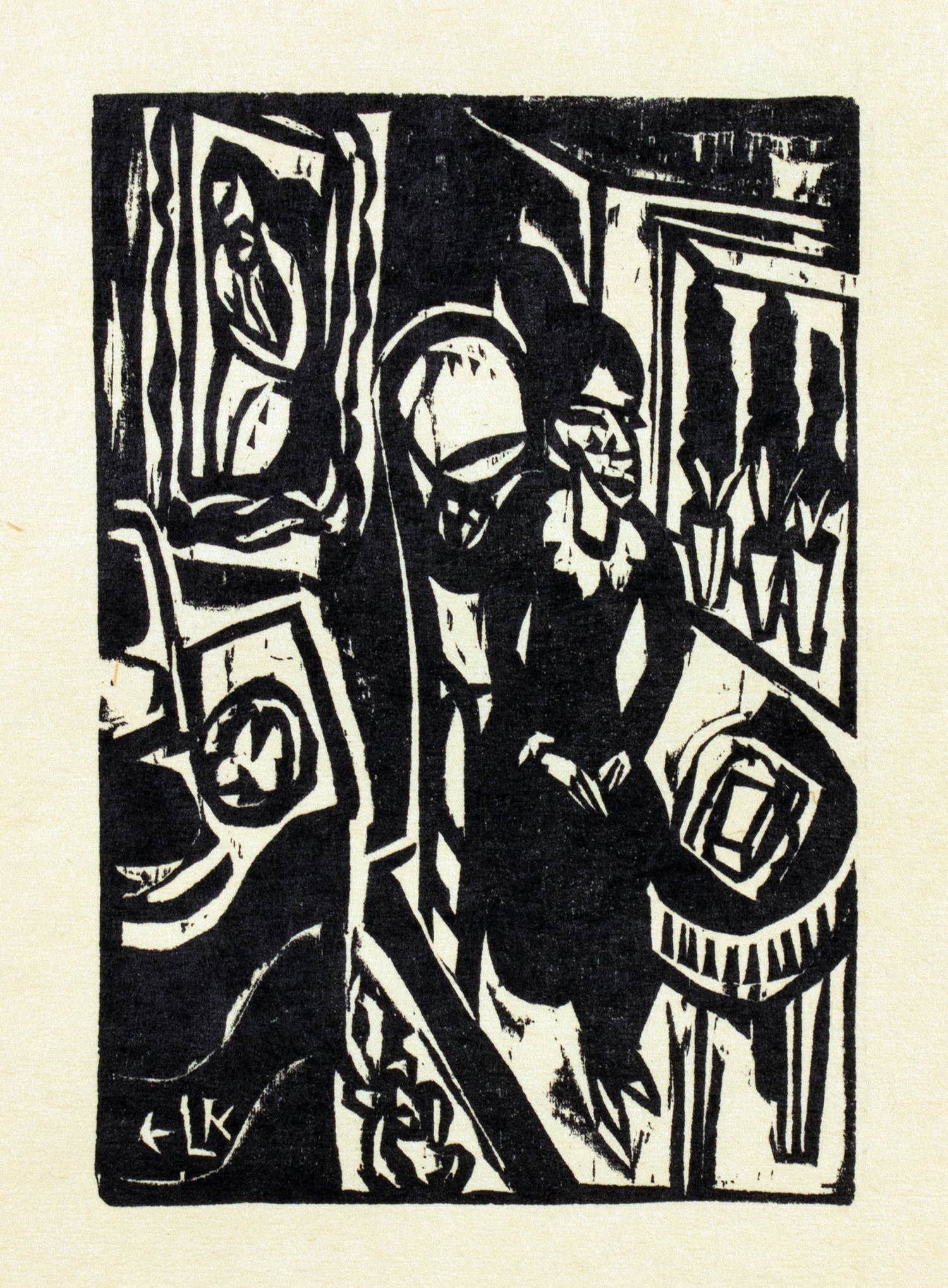 Ernst Ludwig Kirchner - Alfred Döblin. Das Stiftsfräulein und der Tod. - Image 2 of 4