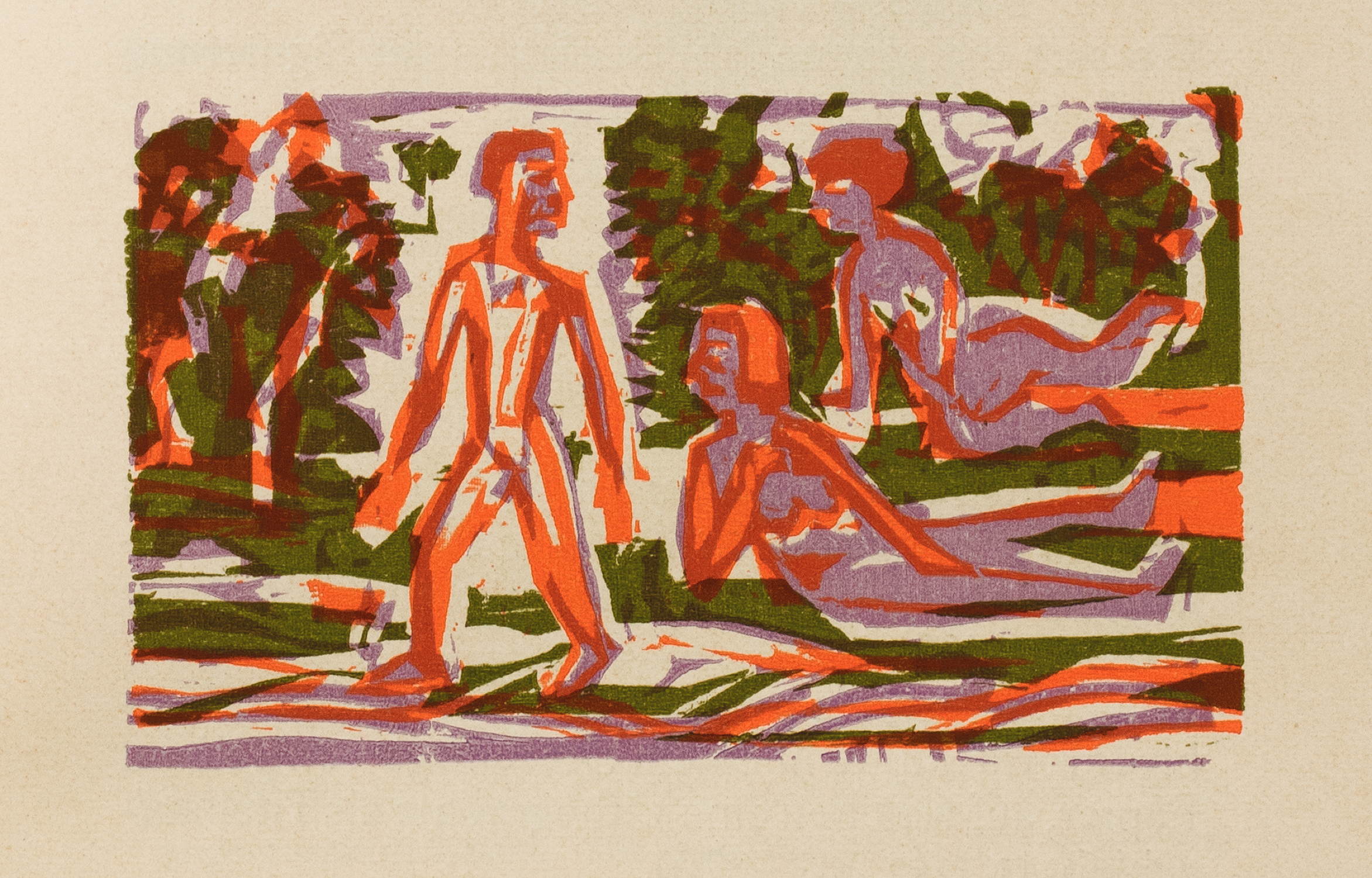 Ernst Ludwig Kirchner - Gustav Schiefler. Die Graphik Ernst Ludwig Kirchners bis 1924. - Image 8 of 12