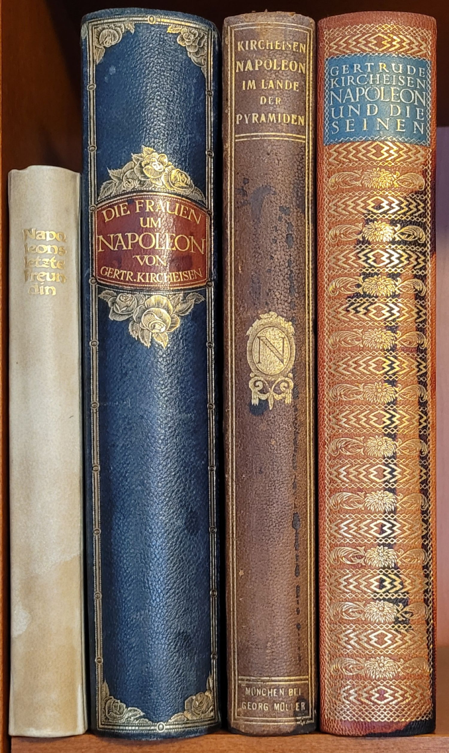 Georg Müller Verlag - Vier Werke über Napoleon.