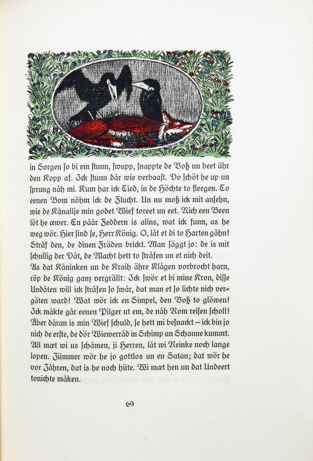 Ernst Ludwig-Presse - Christian Kleukens. Reinke Voß - Image 4 of 4
