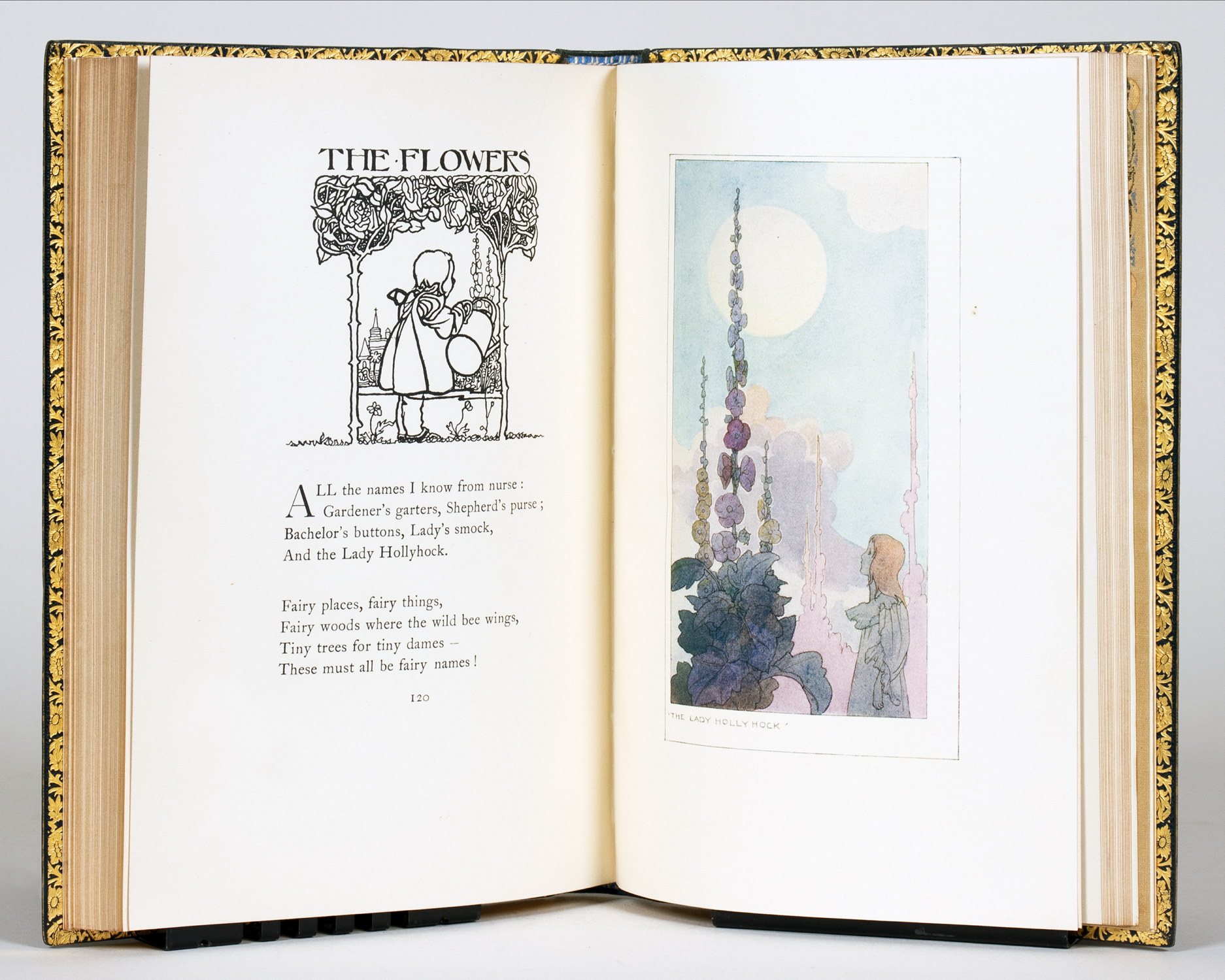 Englische Buchkunst - Robert Louis Stevenson. A Child’s Garden of Verses. - Image 3 of 3