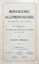 Friedrich Nietzsche. Menschliches, Allzumenschliches.