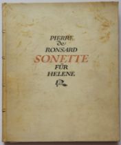 Georg Müller Verlag - Pierre de Ronsard. Sonette für Helene.