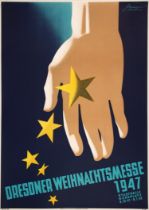 Plakate - DDR-Propagandaplakate. - Parteitage und Kongresse.