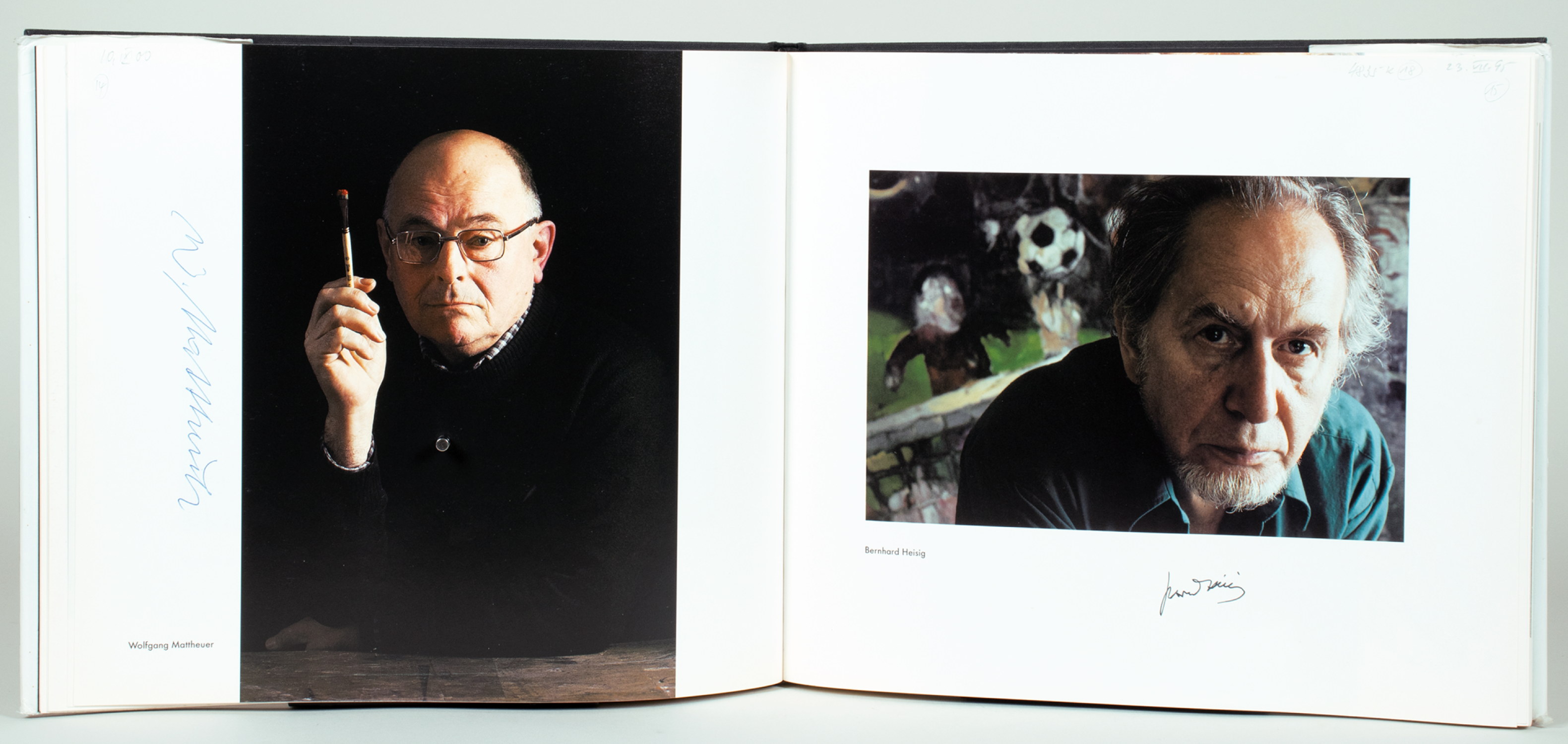 Fotobücher mit Signaturen der Porträtierten - Dirk Reinartz. Künstler. - Image 2 of 10