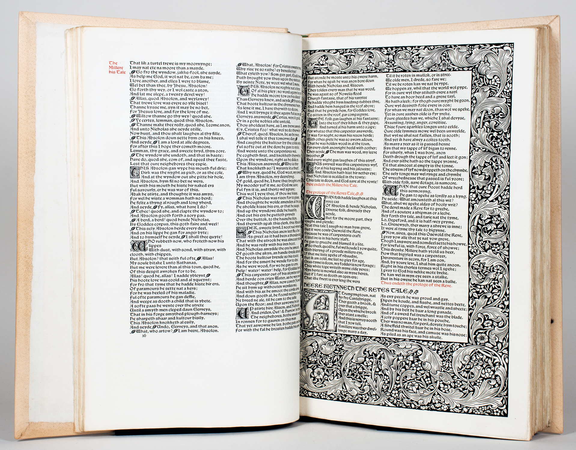 Kelmscott - Chaucer. The Works. 1896 - Image 5 of 7