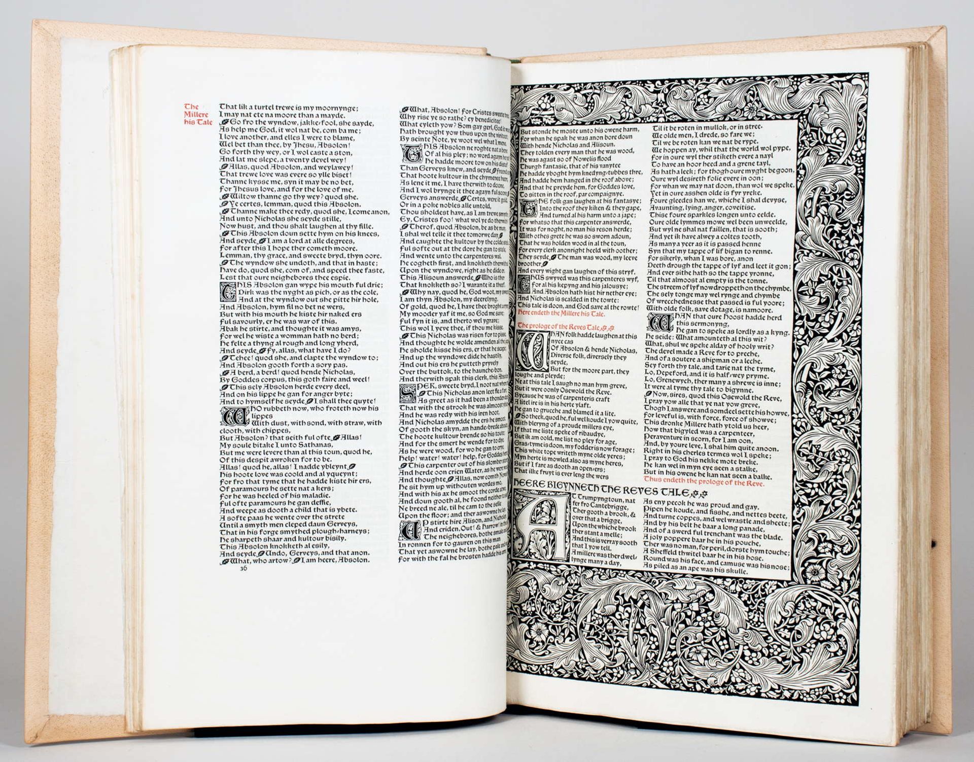 Kelmscott Press - Geoffrey Chaucer. The Works - Image 5 of 7