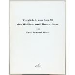 Paul-Armand Gette. Vergleich von Geröll der Weißen und Roten Saar.