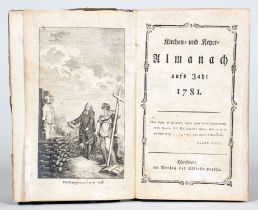 Kirchen- und Ketzer-Almanach aufs Jahr 1781.