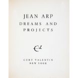 Jean Arp. Dreams and Projects.