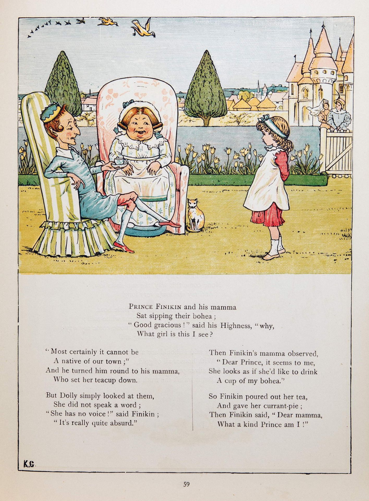 Kate Greenaway - Under the Window. - Image 4 of 4