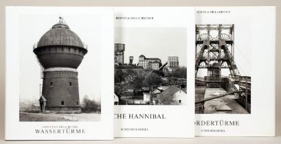 Bernd und Hilla Becher. Drei Fotobücher, alle signiert.