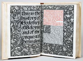 Kelmscott - History of Godefrey. One of six vellum copies.