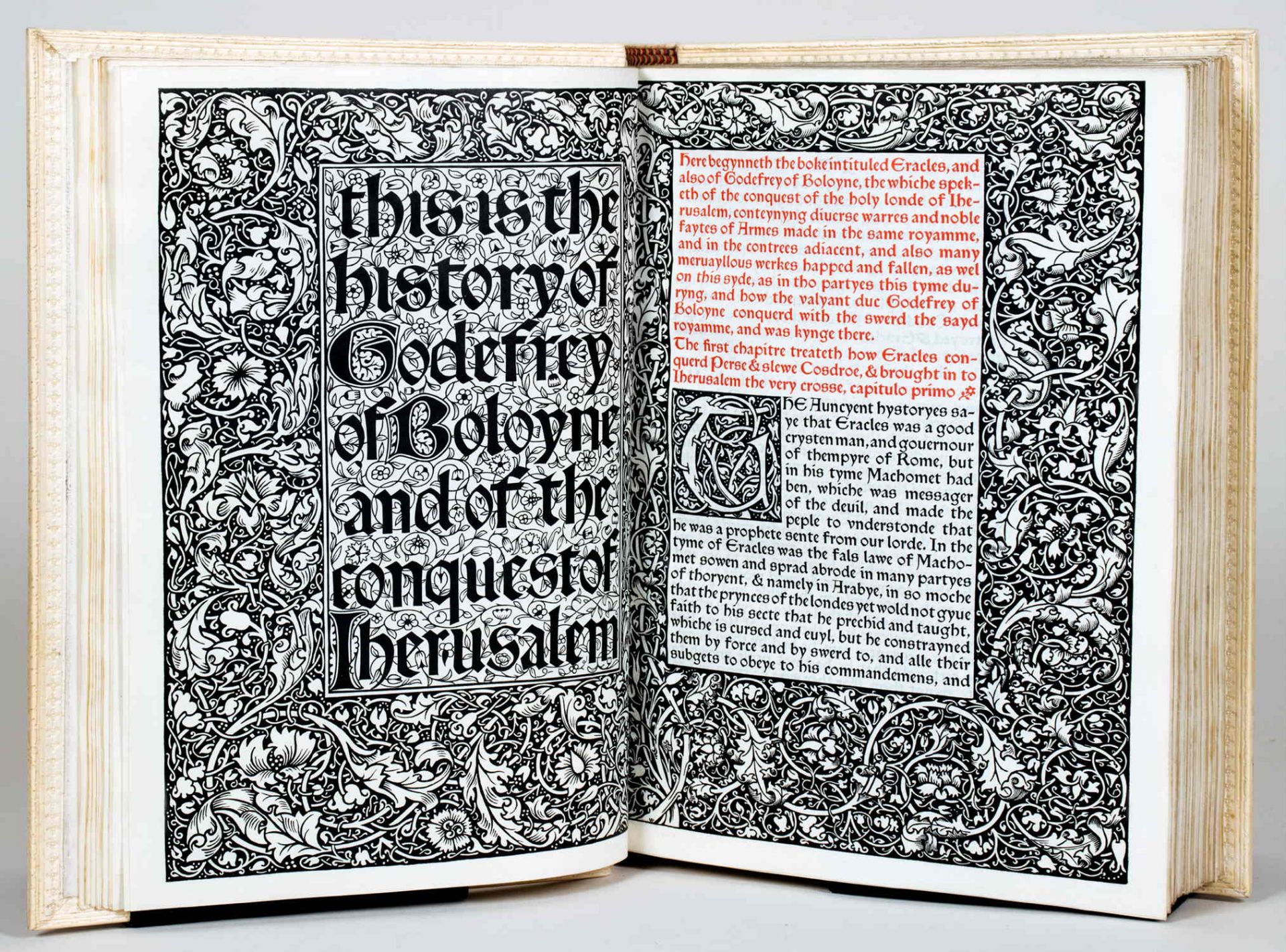 Kelmscott Press - [Wilhelm, Erzbischof von Tyrus]. The History of Godefrey of Boloyne and of the Con