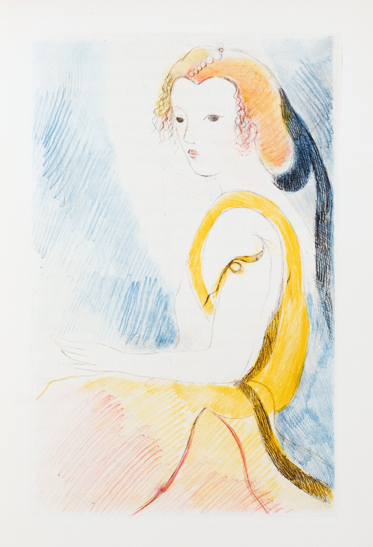 Marie Laurencin - M[arie] M[adelaine] de La Fayette. La Princesse de Clèves. - Bild 2 aus 4