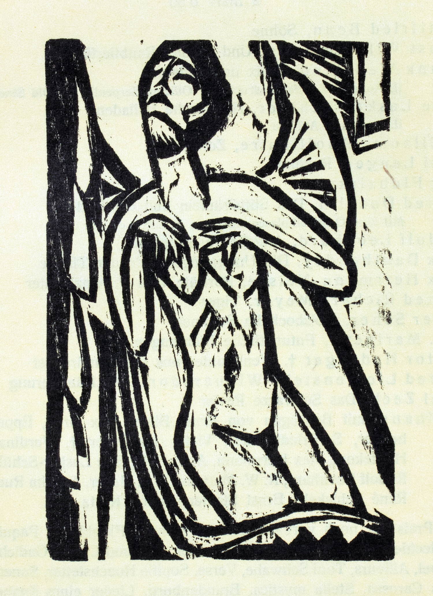 Ernst Ludwig Kirchner - Alfred Döblin. Das Stiftsfräulein und der Tod. - Image 3 of 4