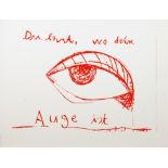 Christoph Meyer. Du bist, wo dein Aug ist.