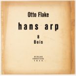 Hans Arp - Otto Flake. Hans Arp. 8 Bois.