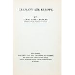 Harry Graf Kessler. Germany and Europe.