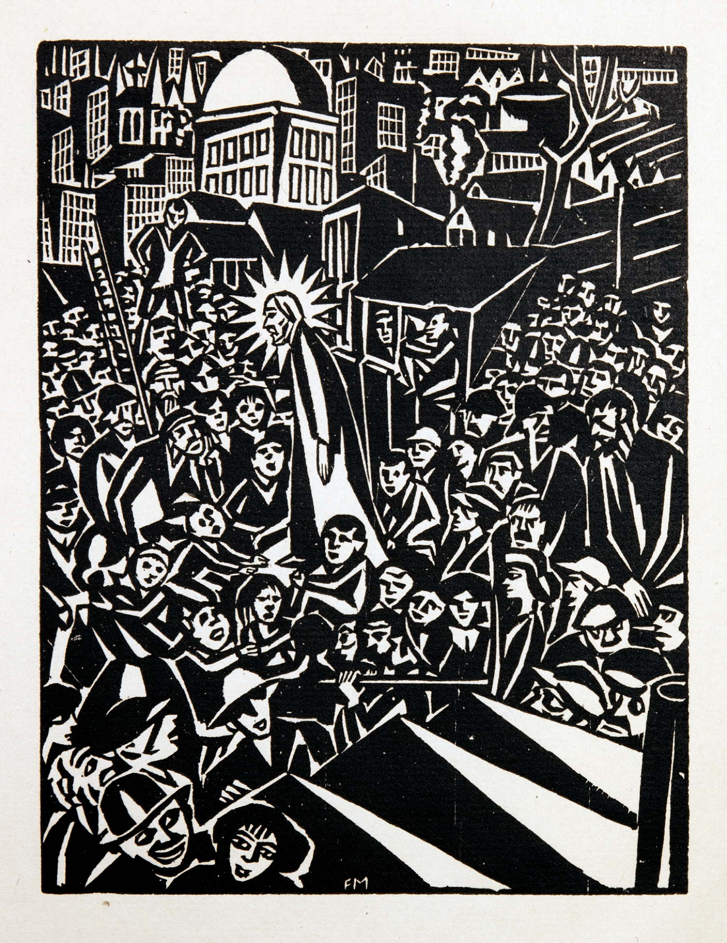 Frans Masereel - August Vermeylen. Der Ewige Jude.