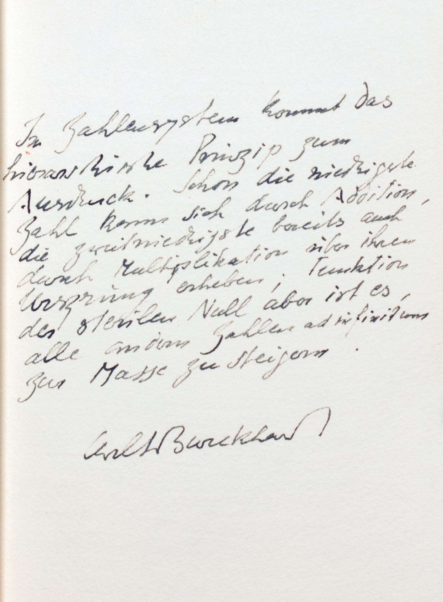 Oltner Bücherfreunde - Carl J. Burckhardt. Ein Brief. - Bild 3 aus 3