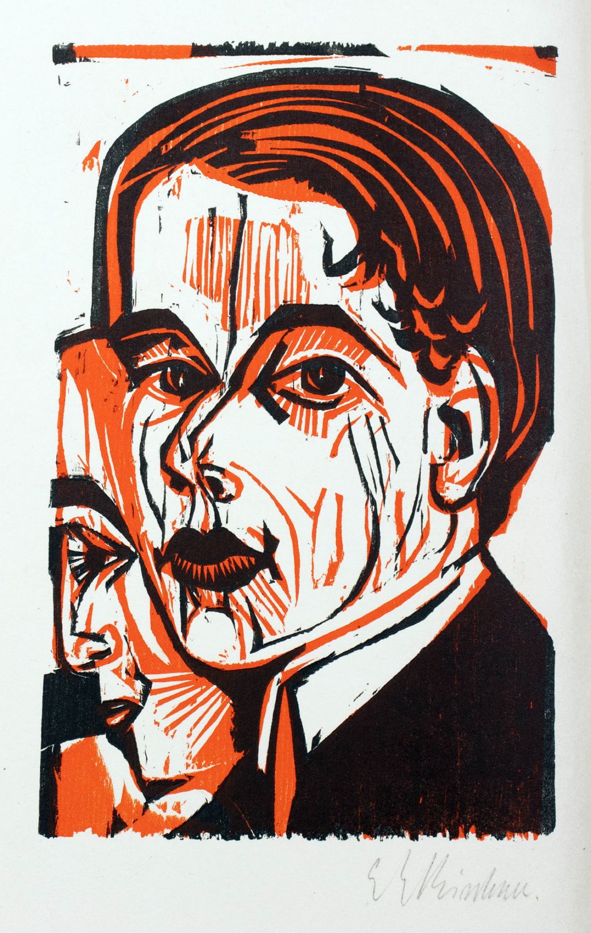 Ernst Ludwig Kirchner - Gustav Schiefler. Die Graphik Ernst Ludwig Kirchners bis 1924. - Bild 2 aus 11