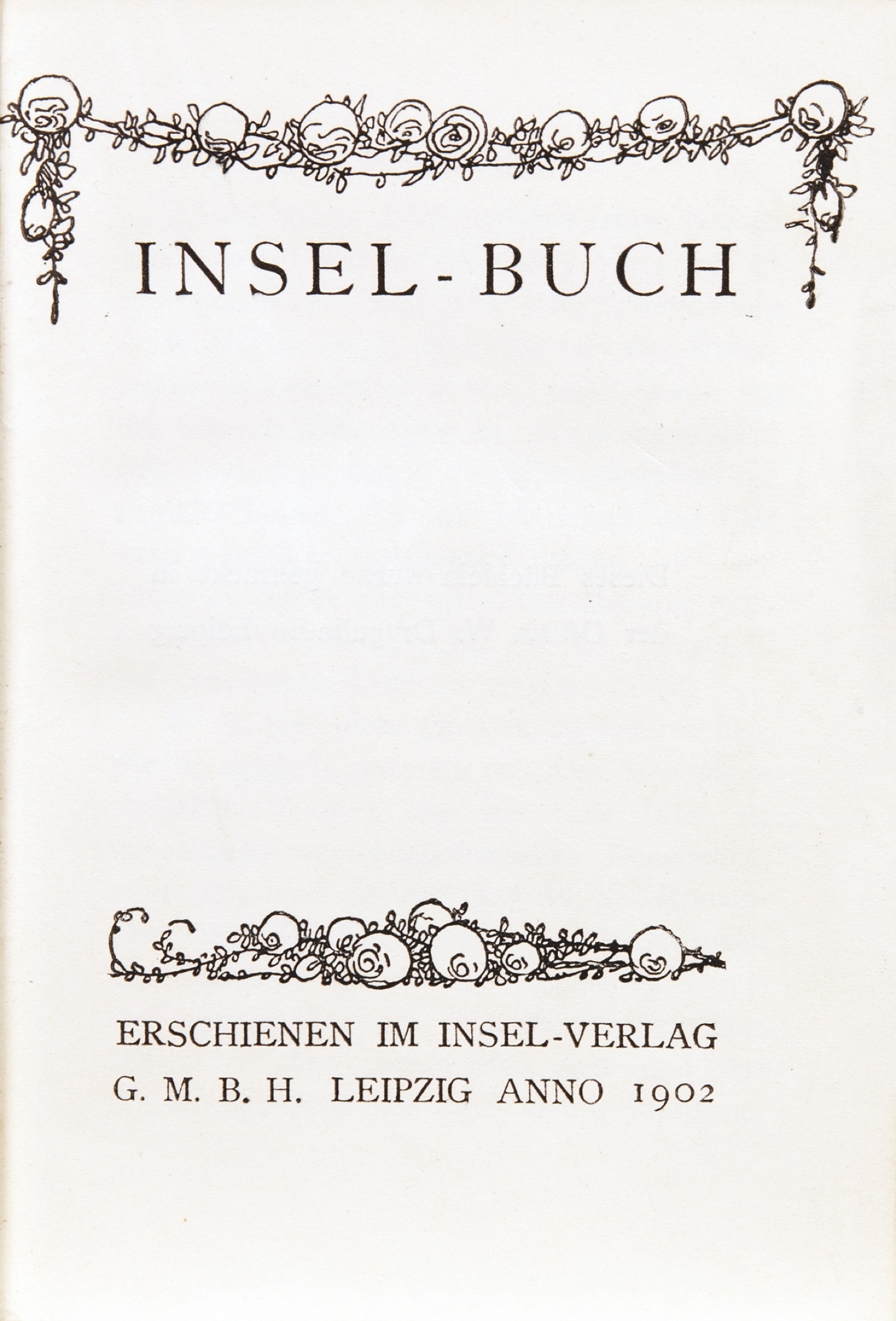 Insel Verlag - Insel-Buch.
