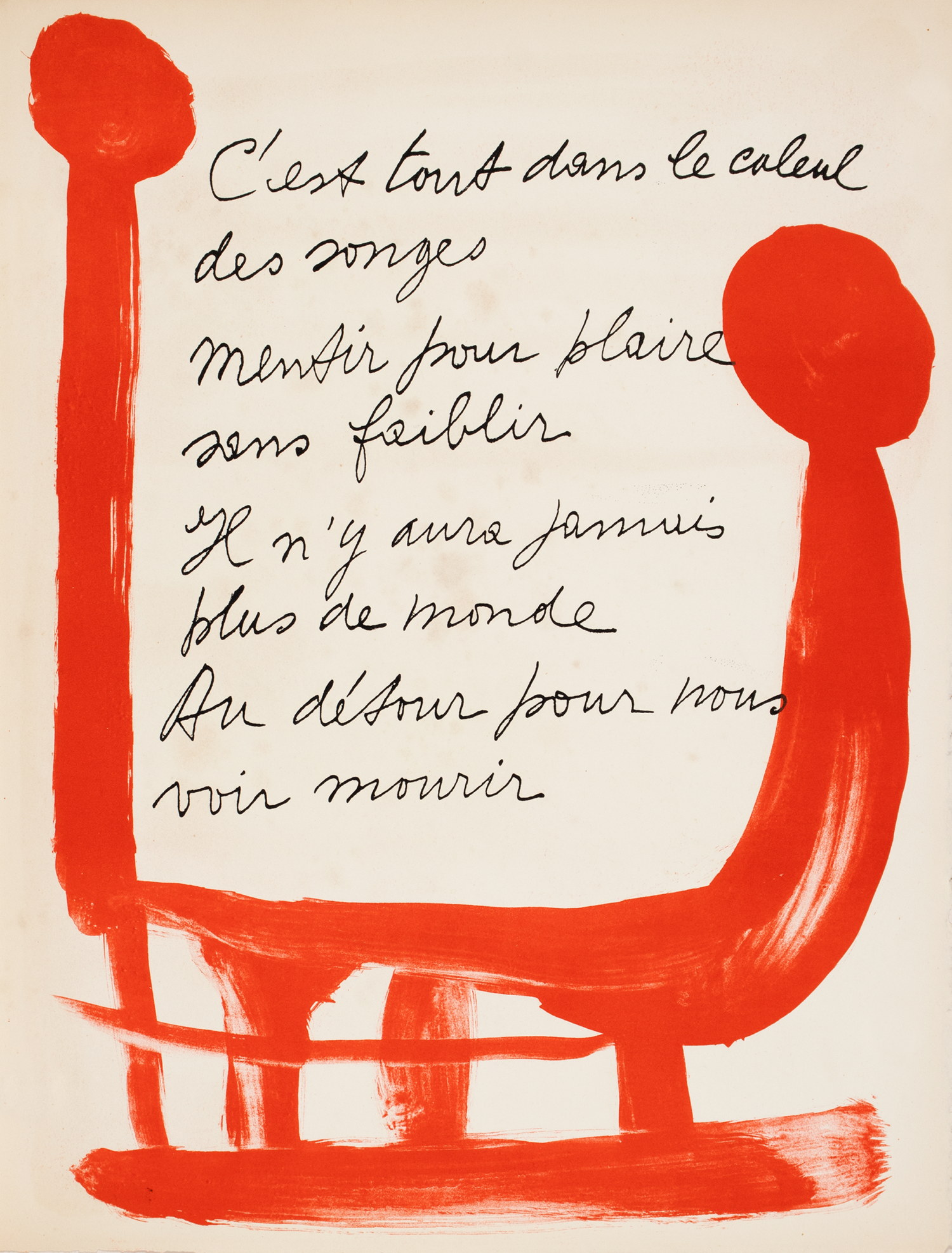 Pablo Picasso - Pierre Reverdy. Le chant des morts. - Bild 3 aus 4