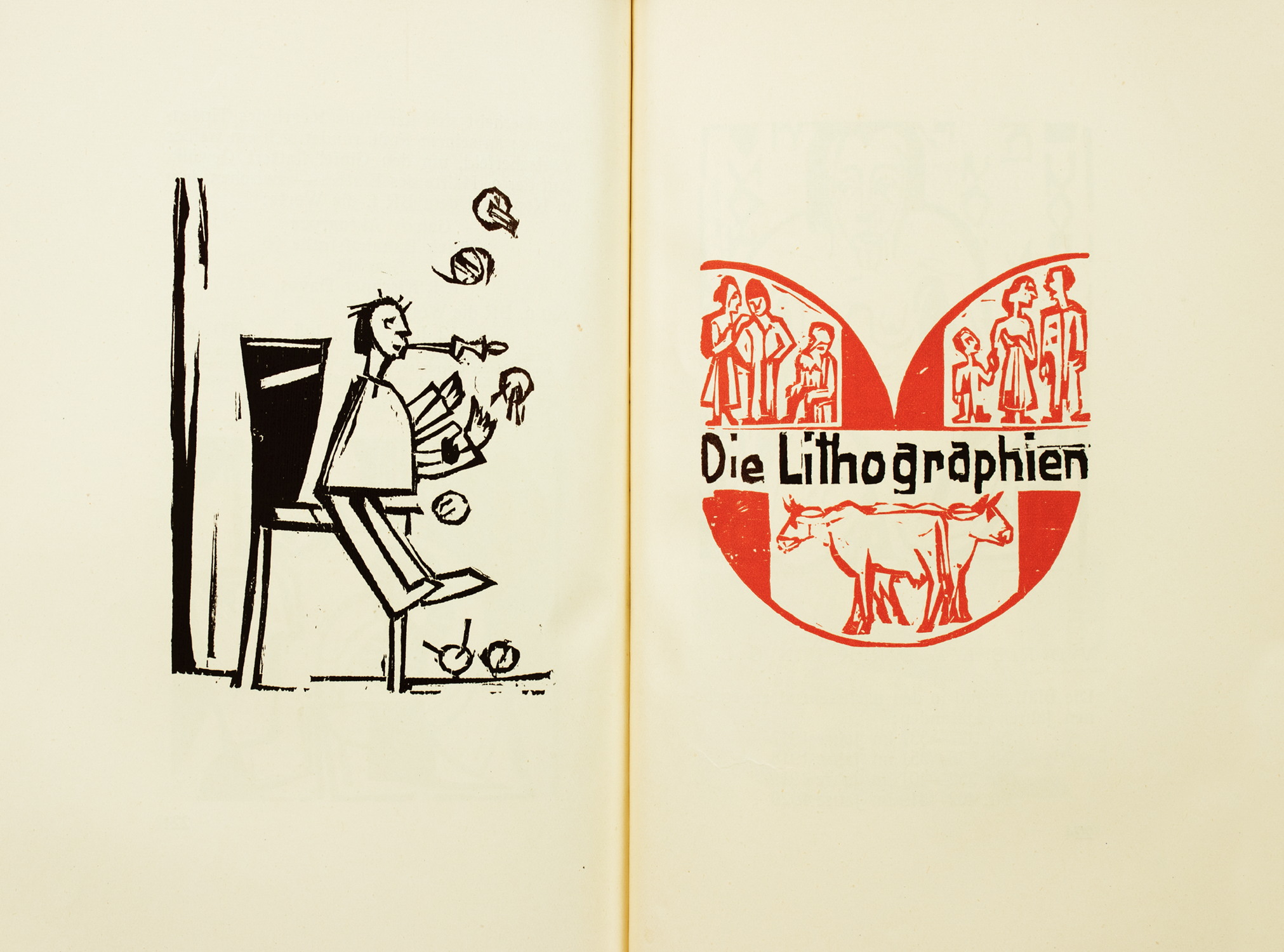 Ernst Ludwig Kirchner - Gustav Schiefler. Die Graphik Ernst Ludwig Kirchners bis 1924. - Image 11 of 12