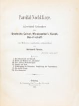 Friedrich Nietzsche - Bernhard Förster. Parsifal-Nachklänge.