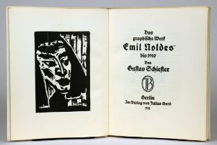 Emil Nolde - Gustav Schiefler. Das graphische Werk Emil Noldes bis 1910.