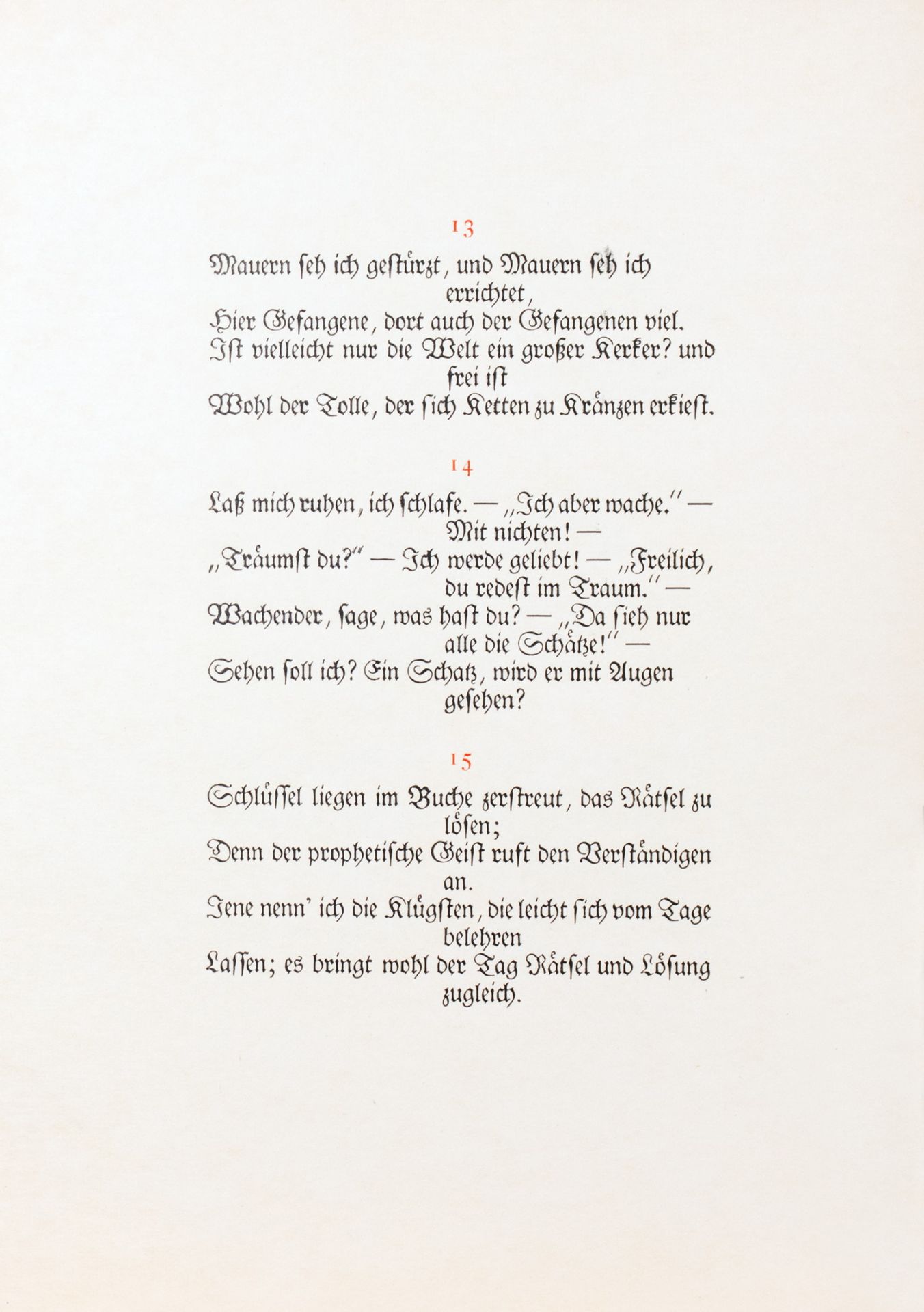 Alfred Hoennicke - [Johann Wolfgang von] Goethe. Weissagungen des Bakis. - Bild 2 aus 2