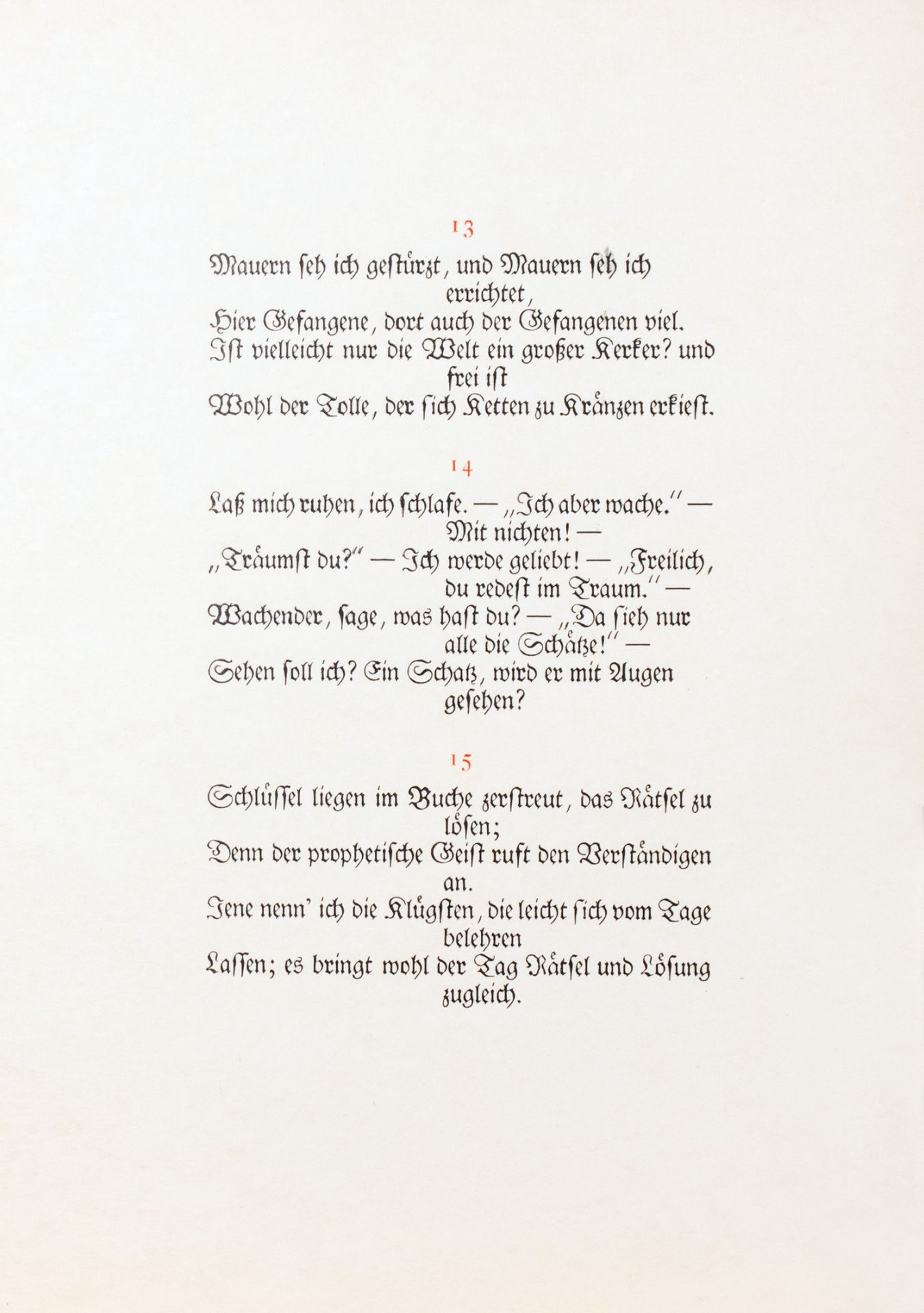 Alfred Hoennicke - [Johann Wolfgang von] Goethe. Weissagungen des Bakis. - Image 2 of 2