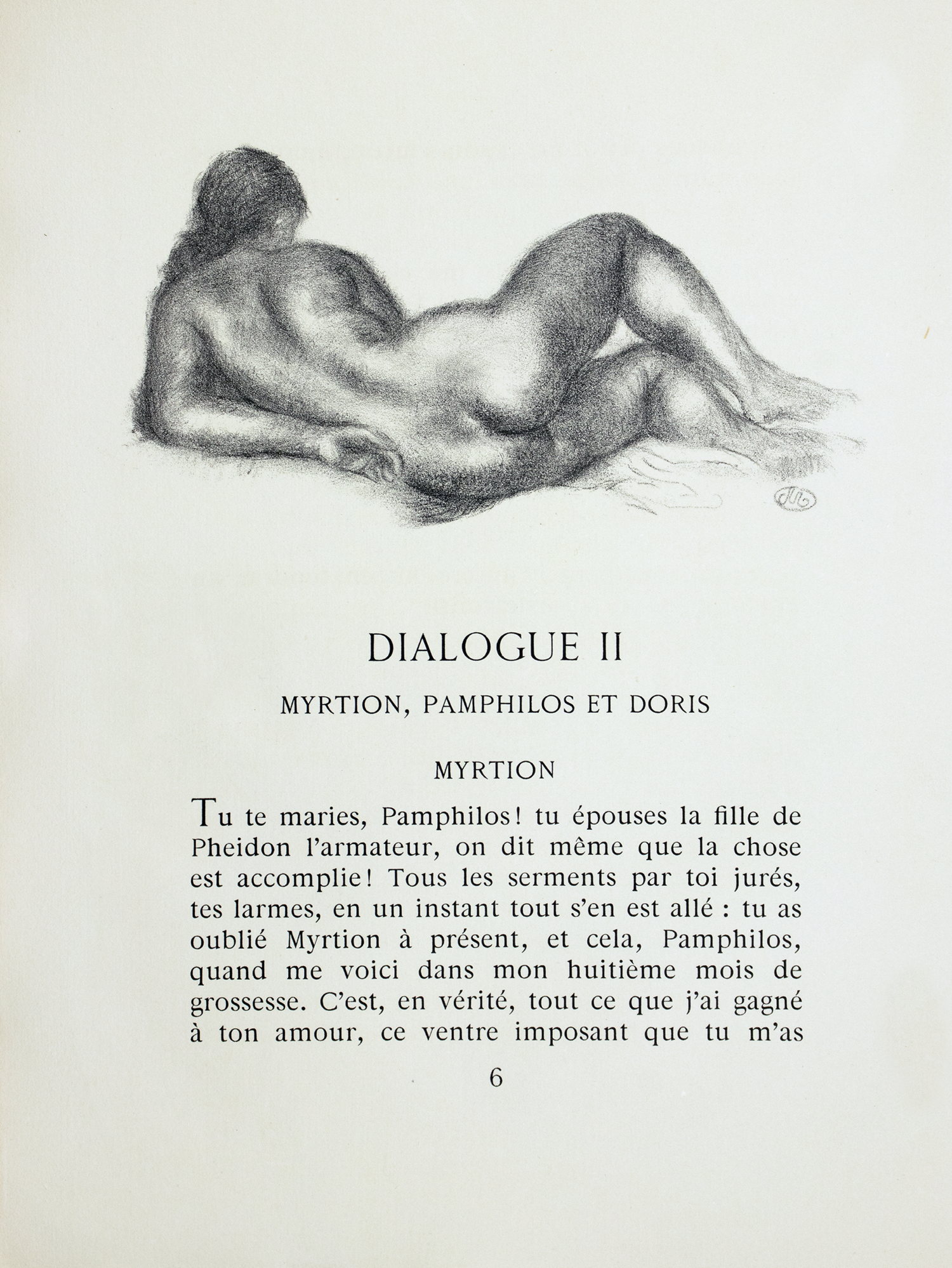 Aristide Maillol - Lucien de Samosate [Lukian von Samosata]. Dialogues des Courtisanes. - Image 3 of 5