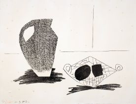 Pablo Picasso. Nature morte au pot de grès.