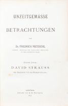 Friedrich Nietzsche. Unzeitgemässe Betrachtungen.