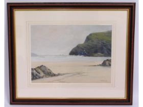 R. D. Sherrin (1891-1971), framed gouache depictin