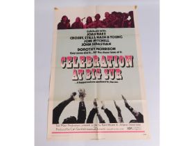A 1971 cinema, rock & pop promotional poster, 'Cel
