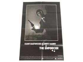 A 1976 cinema promotional poster, The Enforcer wit