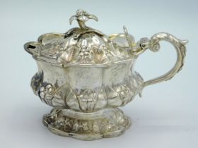 An 1831 William IV London silver mustard with gild