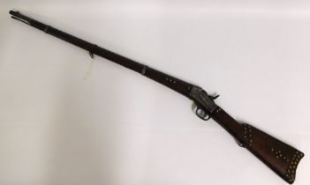A 19thC. Remington Rolling Block US Cavalry rifle,